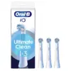 Image de Oral-B iO Series 3 brossettes de rechange rondes d’origine Ultimate Clean blanches adaptées aux gencives sensibles