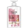 Image de Pantene Shampoing Épaississant Biotine Et Eau De Rose, Lift & Volume, Format XL Avec Pompe, 1000 ml