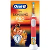 Image de Oral-B Brosse à Dents Electrique Pro Kids, Roi Lion, 1 Brossette, Multicolore   2 Modes de Brossage pour Enfants de 3 Ans et Plus, Tête Ronde Douce sur les Gencives, Disney Magic Timer