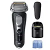 Image de Braun Rasoir électrique pour homme Series 9 PRO+, 9660 cc, noir | Rasoir électrique 5 + 1 éléments de tête de rasage, tondeuse à barbe, batterie 60 min, étanche, fabriqué en Allemagne