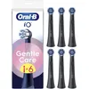 Image de Oral-B Brossettes de Rechange Gentle Care, lot de 6, Noires