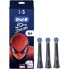 Image de Oral-B iO Pack de 3 Brossettes de Rechange pour Enfants Spiderman Gentle Care, Brossage Le Plus Doux, Conviennent Aux Gencives Sensibles, Brossette Pour Les Brosses A Dents Electriques Oral B iO
