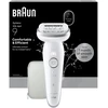 Image de Braun Silk-epil 9 SES9-000 Épilateur - 1 unité - Tête 40 % plus large - Utilisation sur peau sèche et humide - 5 accessoires inclus