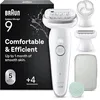 Image de Braun Epilateur Electrique Femme Silk Epil 9 SkinSpa 9-080, Argent