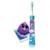 Image de Philips Sonicare for Kids HX6322/04, brosse à dents électrique sonique avec application, pour enfant à partir de 3 ans, avec SmarTimer et QuadPacer pour un nettoyage en profondeur, turquoise