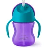 Image de Philips Avent Bendy Straw SCF796/02 9m+ tasse avec paille flexible Purple 1 pcs