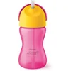 Image de Philips Avent Bendy Straw SCF798/02 12m+ tasse avec paille flexible Pink 1 pcs