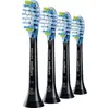 Image de Philips Bodycare HX 9044/33 Embout pour brosse à dents 4 pc(s) noir