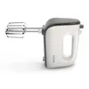 Image de Philips Série 5000 Batteur Mixeur - Puissance 450 W, Fouets Coniques pour Pâte Aérée, 5 Vitesses + Turbo, Éjection Facile des Accessoires, Clip Attache-Cordon (HR3741/00)