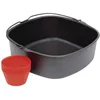Image de PHILIPS Accessoires Airfryer 4,2L Friteuse à air chaud et 7,1L Panier Flexible, Kit de Cuisson, Moule à Gâteau et 7 Moules à Muffins en Silicone, HD9925/01