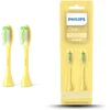 Image de Philips One Lot de 2 têtes de brosse à dents électrique, Mangue (Modèle BH1022/02)