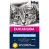 Image de EUKANUBA - Croquettes Premium Chat Stérilisé ou en Surpoids   Adulte, Senior   Alimentation Complète et Equilibrée - Riche en Riz - Au Poulet Frais   Sans OGM, Sans Blé - Sac refermable   10kg
