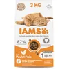 Image de IAMS Croquette au Poulet pour Chat Adulte 3 kg