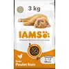 Image de IAMS Advanced Nutrition - Croquettes Premium Chatons - Savoureuses complètes Equilibrées - Favorise la Croissance - Au poulet frais   Sans OGM colorants arômes artificiels - Sac refermable de 3 kg