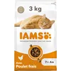 Image de IAMS Nourriture sèche complète pour chat senior 7+ poulet 3 kg