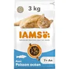 Image de IAMS Aliment Sec pour Chats Seniors âgés au Poisson océanique, Nourriture sèche pour Chats âgés de Plus de 7 Ans, 3 kg