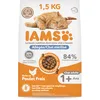 Image de IAMS Advanced Nutrition - Croquettes Allégées - Adaptées aux Chats Stérilisés - Complètes équilibrées - Favorise Le contrôle du Poids - Au Poulet Frais - sans OGM colorants arômes artificiels - 3 kg