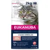 Image de EUKANUBA Grain Free Croquettes pour Chat Senior - Riche en saumon - Apport en L-carnitine - Enrichie en taurine, Sans OGM, colorants, arômes artificiels - 2 kg