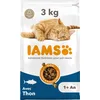 Image de IAMS Advanced Nutrition - Croquettes Premium Chats Adultes - 100% Complètes et Equilibrées - Au thon - Sans OGM Colorants Arômes Artificiels - Sac refermable 3 kg