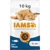 Image de IAMS Advanced Nutrition - Croquettes Premium Chats Adultes - 100% Complètes et Equilibrées - Au thon - Sans OGM Colorants Arômes Artificiels - Sac refermable 10 kg