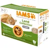 Image de IAMS Advanced Nutrition - Nourriture Humide pour Chat à partir de 7 Ans   Lot de 12 sachets fraicheurs - Recette Terre en gelée - sans OGM, sans colorants ni arômes artificiels - 12 x 85g