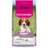 Image de EUKANUBA Life Care Croquettes Chiots Petite Moyenne Races 1à 12 Mois, Riche en Agneau & Riz, Croissance optimale - DHA, Calcium, Oméga 3&6, FOS, MOS, sans colorants, arômes artificiels ni OGM   3 kg