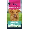 Image de EUKANUBA Life Care Croquettes Chien Adulte Grande Race 18 Mois à 6 Ans Race Géante 2 à 5 Ans, Riche en Agneau & Riz, L-carnitine, Oméga 3&6, FOS, MOS, sans colorants, arômes artificiels ni OGM   3 kg