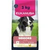 Image de EUKANUBA Life Care Croquettes Chien Senior Race Moyenne 10 Ans et Plus, Riche en Poulet Frais, Glucosamine, chondroïtine, L-carnitine, prébiotiques, sans colorants, arômes artificiels ni OGM - 3 kg