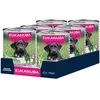 Image de EUKANUBA Life Care Aliment Humide pour Chiot 1 à 12 Mois Toutes Races, Pâtée Riche en Agneau & Pommes de Terre, Oméga-3, Calcium, Prébiotiques MOS, sans OGM Colorants Conservateurs, 6 boîtes de 400g