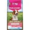 Image de Eukanuba Croquettes Premium sans Céréale Chien Sénior Petite et Moyenne Race Riche en Poisson de l’Océan-Hypoallergénique Glucosamine Chondroïtine-3kg