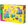 Image de Ses Creative Kit Moulage et Peinture Chevaux | Activité Manuelle | Paillettes | CO  Neutre | pour Les Enfants | à partir de 5 Ans | Plusieurs Couleurs | Plâtre, Peinture et Paillettes