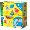 Image de SES Creative | My first - Pâte à modeler avec outils 3x90gr | Jouets pour bébé | Fabriqué aux Pays-Bas | Végan et Sans Gluten | Diverses couleurs | Pour les enfants à partir de 1 an | 14432
