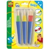 Image de Ses Creative 14440 Mon Premier - 3 Pinceaux Sécurisés pour Bébés en Plastique - Incassables, Bonne Prise pour Les Petites Mains - Pinceaux Plat, Rond et Pointu