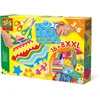 Image de SES Creative J'apprends à découper XXL | Kit de bricolage | 2 Ciseaux & 24 Feuilles Découpage | Fabriqué aux Pays-Bas | Diverses couleurs | Pour les Enfants dès 3 Ans | 14828