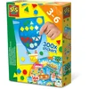 Image de SES Creative Kit J'Apprend à Reconnaître les Formes | Mosaique Loisir Creatif | Idée Cadeau | Made in Holland | Pour les enfants Dès 3 ans | Multicolore | 16 Cartes + 300 Autocollants | 14839
