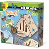 Image de SES Creative | Kit Hôtel à Papillons Enfant à Construire | Activité Nature Éducative 6 Ans+ | Abri Bois DIY Biodiversité Jardin | Jouet Écologique STEM Nature & Sciences | Idée Cadeau Biologiste