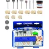 Image de Dremel 684 Kit Pollisage - Coffret avec 20 Accessoires de Nettoyage et Polissage et Pâte à Polir pour Outils Rotatifs Multifonctions