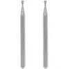 Image de Dremel 7103 Lot de 2 pointes Diamant, Bout rond, Diamètre de travail 2mm pour Gravure et Sculpture dans le Verre, Miroir, Céramique avec Outil Multiusage Dremel