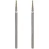Image de Dremel 7134 Lot de 2 pointes Diamant, Bout pointu, Diamètre de travail 2mm pour Gravure et Sculpture dans le Verre, Miroir, Céramique avec Outil Multiusage Dremel