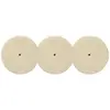 Image de Dremel 429 Lot de 3 roues de polissage ø 26mm