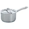 Image de BK Profiline Casserole en acier inoxydable, 14 cm, avec couvercle, résistant à l'induction, au four et au gril jusqu'à 230 °C, durable et empilable, lavable au lave-vaisselle, sans PFAS, Argent