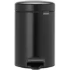 Image de Brabantia Poubelle à pédale, Noir, 3 L