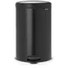 Image de Poubelle ronde à pédale NewIcon 20 L noir Brabantia