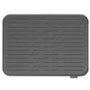 Image de Brabantia Tapis Egouttoir, Gris Foncé, 43,8 x 32,5 x 0,9 cm