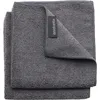 Image de Brabantia Microfiber Torchon (Lot de 2), Gris Foncé, 30 x 30 x 0,5 cm