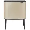 Image de Brabantia Poubelle Bo Touch Bin, 11 + 23 litres - Metallic Gold