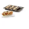Image de Lékué - Baguette Moule Silicone Marron 29,2 x 20,3 x 2 cm Set de 4