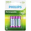 Image de Philips HR03 Pile rechargeable LR3 (AAA) NiMH 700 mAh 1.2 V 4 pc(s)