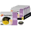 Image de 120 Dosettes Café Extra-Long Spécial Petit Déjeuner L'OR, Compatibles avec les machines TASSIMO, Format Familial, Equilibré et Mousseux, 5 packs de 24 dosettes