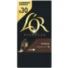 Image de L'OR Café Capsules Forza Intensité 9 Compatibles Nespresso® la boite de 30